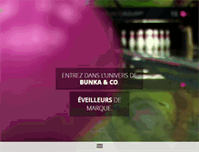 Tablet Screenshot of bunka.ca